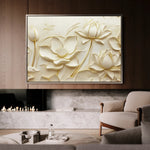 Floral 1175 Canvas Art 60 x 40 cm / Black