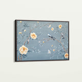 Floral 1177 Canvas Art 60 x 40 cm / Black