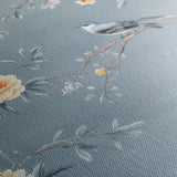 Floral 1177 Canvas Art 60 x 40 cm / Black