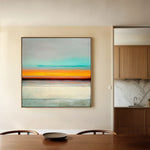 Abstract 1178 Canvas Art 60 x 60 cm / Black