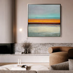 Abstract 1178 Canvas Art 60 x 60 cm / Black