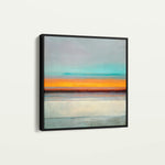 Abstract 1178 Canvas Art 60 x 60 cm / Black