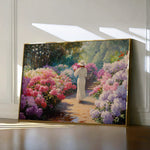 Floral 1178 Canvas Art 60 x 40 cm / Black