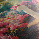 Floral 1178 Canvas Art 60 x 40 cm / Black
