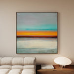Abstract 1179 Canvas Art 60 x 60 cm / Black