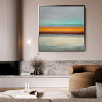 Abstract 1179 Canvas Art 60 x 60 cm / Black