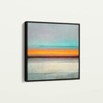 Abstract 1179 Canvas Art 60 x 60 cm / Black