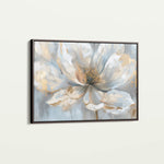 Floral 118 Canvas Art 60 x 40 cm / Black