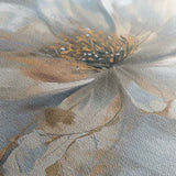 Floral 118 Canvas Art 60 x 40 cm / Black