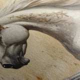 Horses 118 Canvas Art 60 x 40 cm / Black