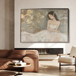 Portrait 118 Canvas Art 60 x 40 cm / Black