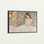 Portrait 118 Canvas Art 60 x 40 cm / Black
