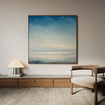 Abstract 1182 Canvas Art 60 x 60 cm / Black