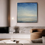 Abstract 1182 Canvas Art 60 x 60 cm / Black