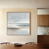 Abstract 1183 Canvas Art 60 x 60 cm / Black