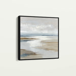 Abstract 1184 Canvas Art 60 x 60 cm / Black
