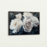 Floral 1185 Canvas Art 60 x 40 cm / Black