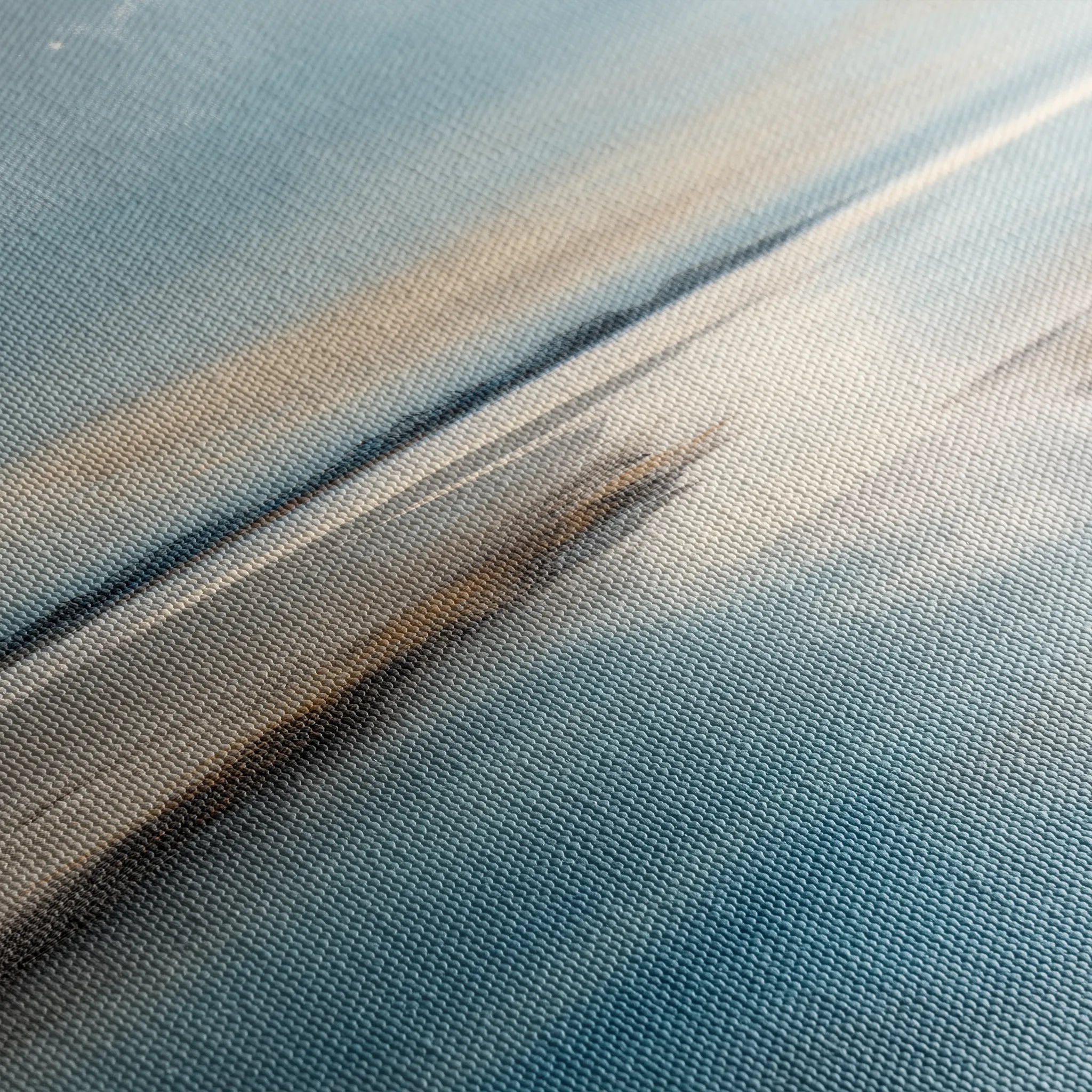 Abstract 1189 Canvas Art 60 x 60 cm / Black