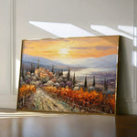 Landscape 119 Canvas Art 60 x 40 cm / Black