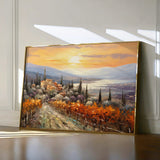 Landscape 119 Canvas Art 60 x 40 cm / Black