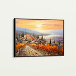 Landscape 119 Canvas Art 60 x 40 cm / Black