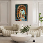Orientalist 119 Canvas Art 60 x 40 cm / Black