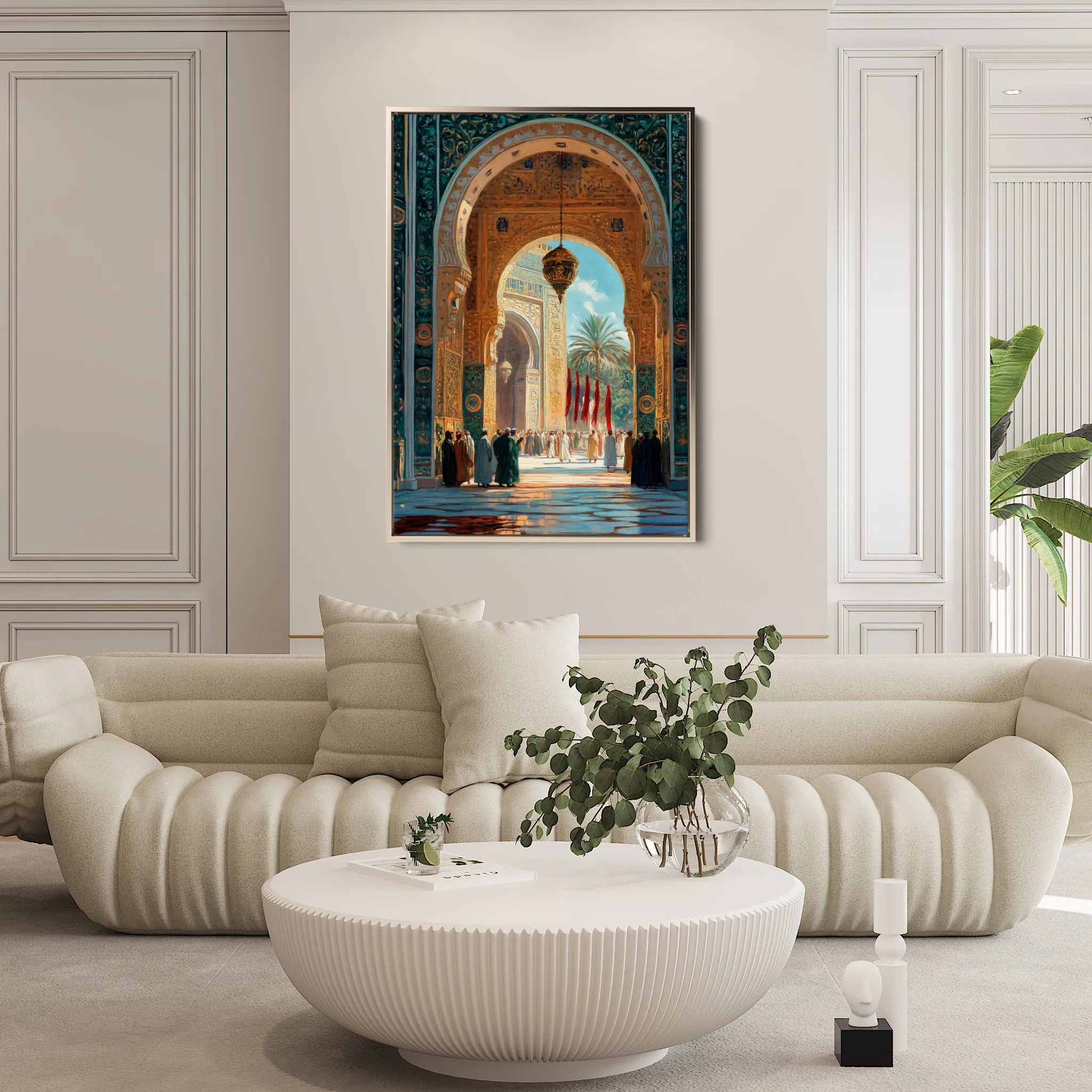 Orientalist 119 Canvas Art 60 x 40 cm / Black