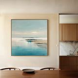 Abstract 1190 Canvas Art 60 x 60 cm / Black