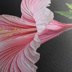 Floral 1190 Canvas Art 60 x 40 cm / Black