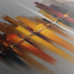 Abstract 1191 Canvas Art 60 x 60 cm / Black