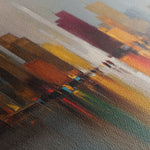Abstract 1192 Canvas Art 60 x 60 cm / Black