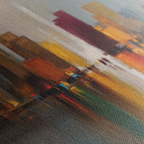 Abstract 1192 Canvas Art 60 x 60 cm / Black