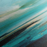Abstract 1194 Canvas Art 60 x 60 cm / Black