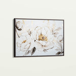 Floral 1196 Canvas Art 60 x 40 cm / Black