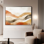Boho 120 Canvas Art 60 x 40 cm / Black