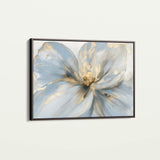 Floral 120 Canvas Art 60 x 40 cm / Black