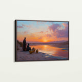 Orientalist 120 Canvas Art 60 x 40 cm / Black