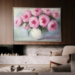 Floral 1203 Canvas Art 60 x 40 cm / Black