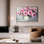 Floral 1203 Canvas Art 60 x 40 cm / Black