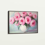 Floral 1203 Canvas Art 60 x 40 cm / Black