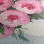 Floral 1203 Canvas Art 60 x 40 cm / Black