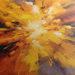 Abstract 1206 Canvas Art 60 x 60 cm / Black