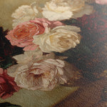 Floral 1206 Canvas Art 60 x 40 cm / Black