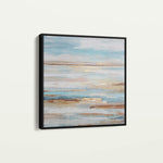 Abstract 1207 Canvas Art 60 x 60 cm / Black