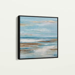 Abstract 1208 Canvas Art 60 x 60 cm / Black