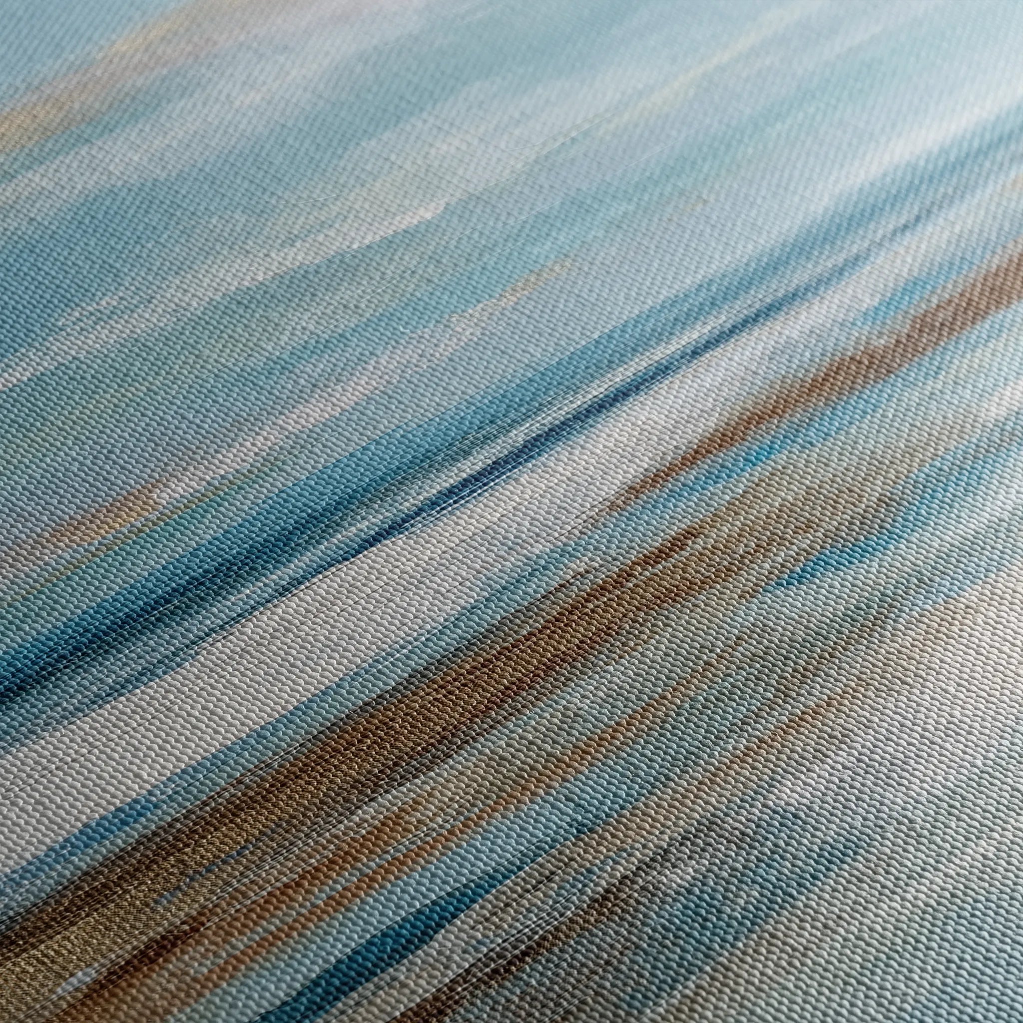 Abstract 1208 Canvas Art 60 x 60 cm / Black