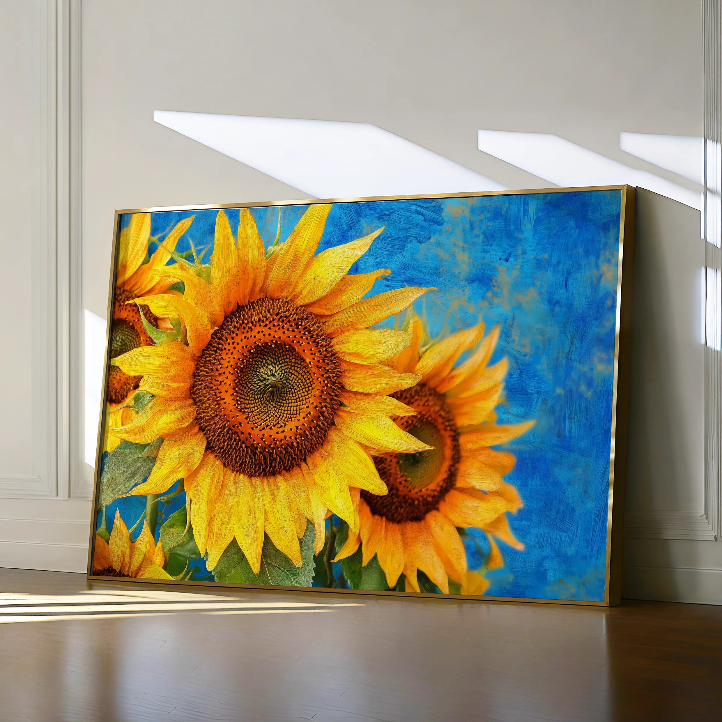 Floral 1209 Canvas Art 60 x 40 cm / Black
