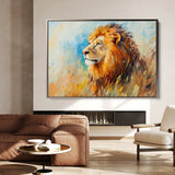 Animals 121 Canvas Art 60 x 40 cm / Black