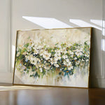 Floral 121 Canvas Art 60 x 40 cm / Black