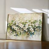 Floral 121 Canvas Art 60 x 40 cm / Black